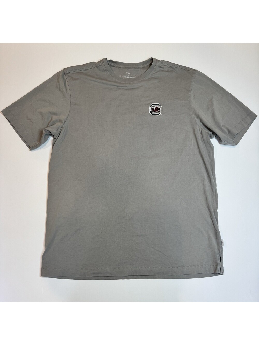 Tommy Bahama South Carolina Gamecocks Gray Pima Cotton T-Shirt Men’s Small NCAA